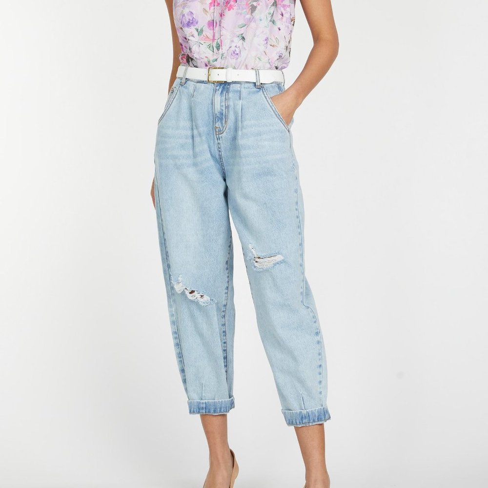 Lynn Denim Pants - Light Blue - Generation Love